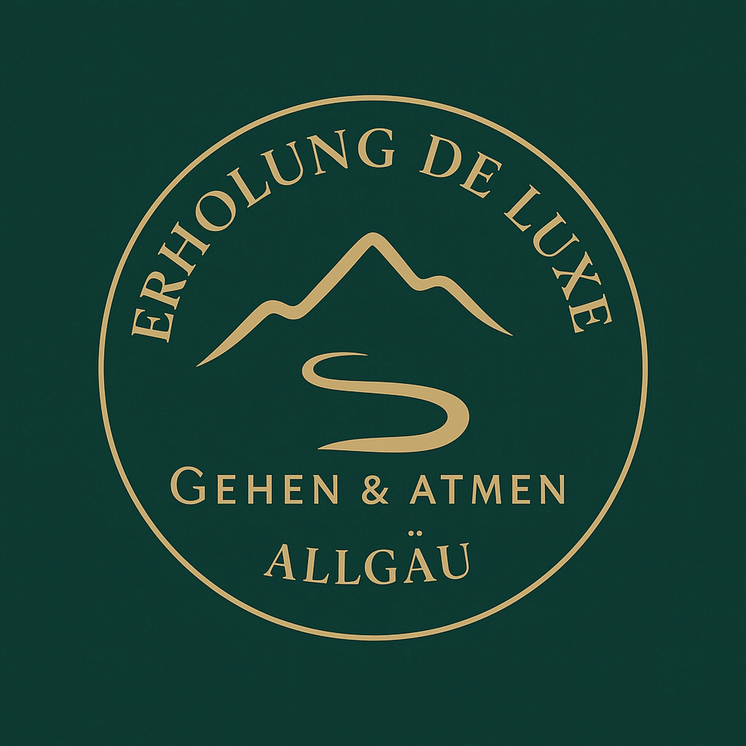 Logo ERHOLUNG DE LUXE - Wandern mit Achtsamkeit Allgäu
